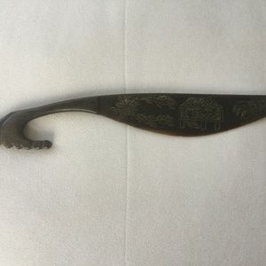 Vintage Asian letter opener